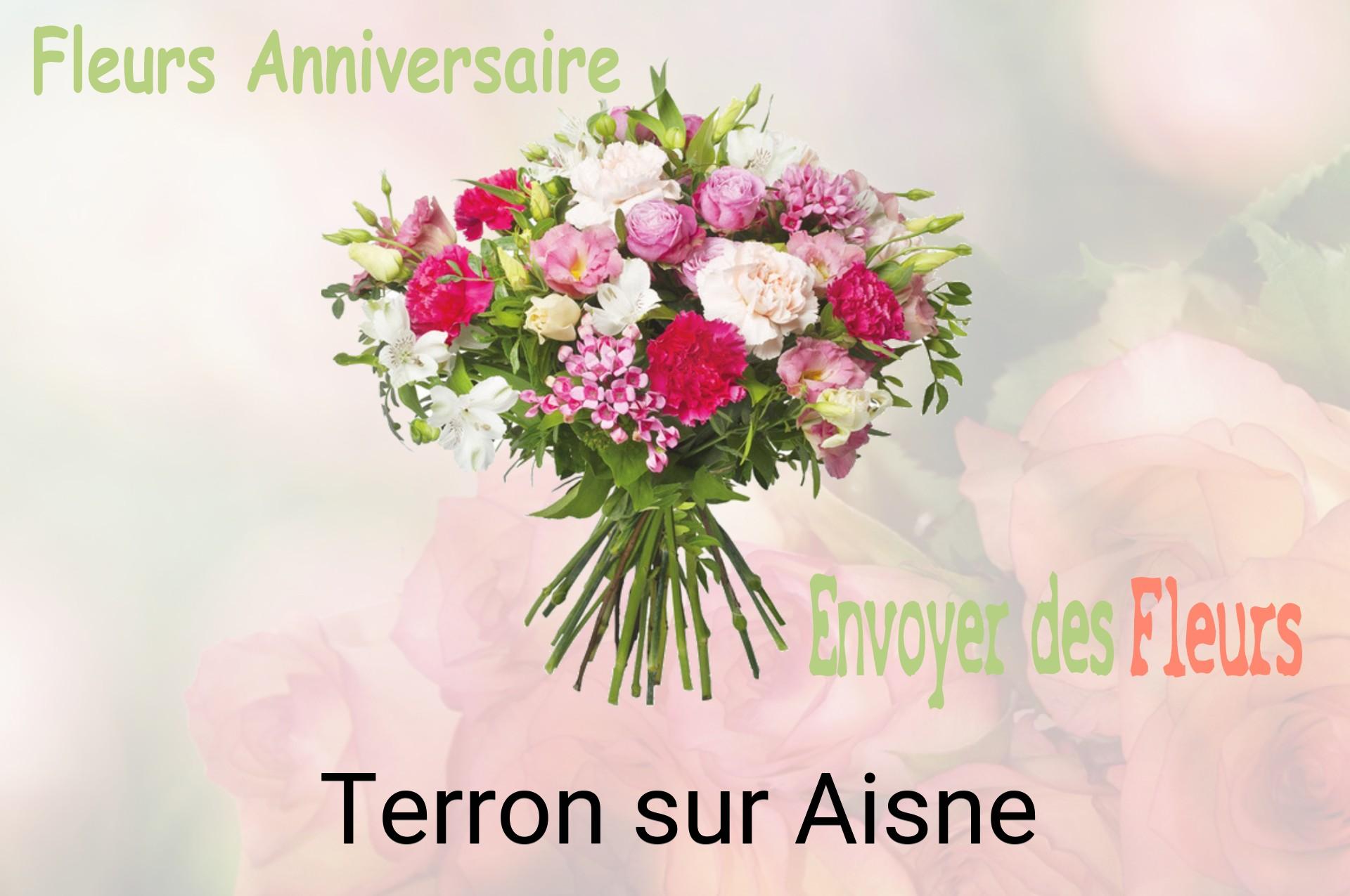 Bouquet de fleurs d’anniversaire livré à Terron-sur-Aisne