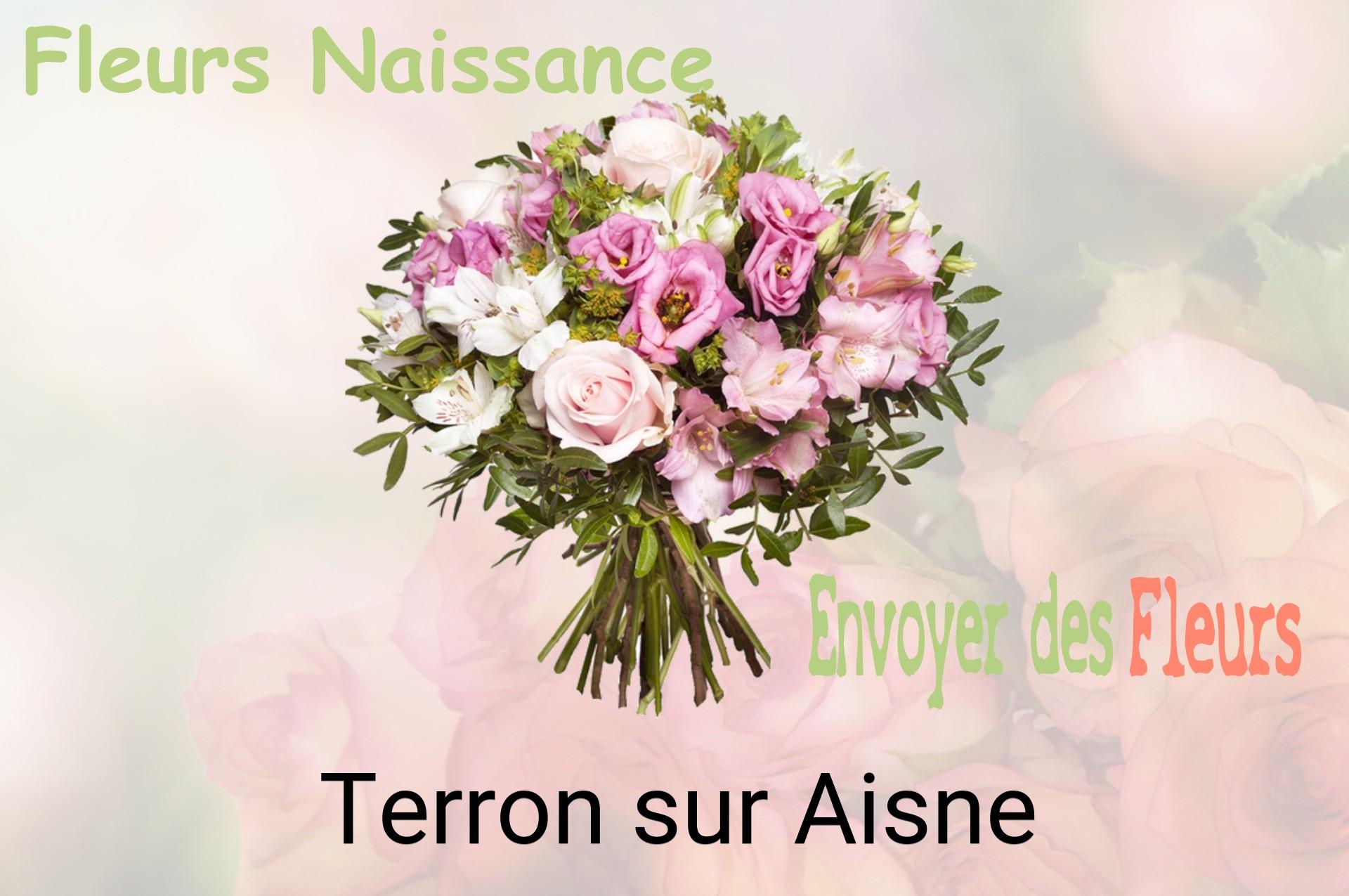 Bouquet de fleurs de naissance livré à Terron-sur-Aisne