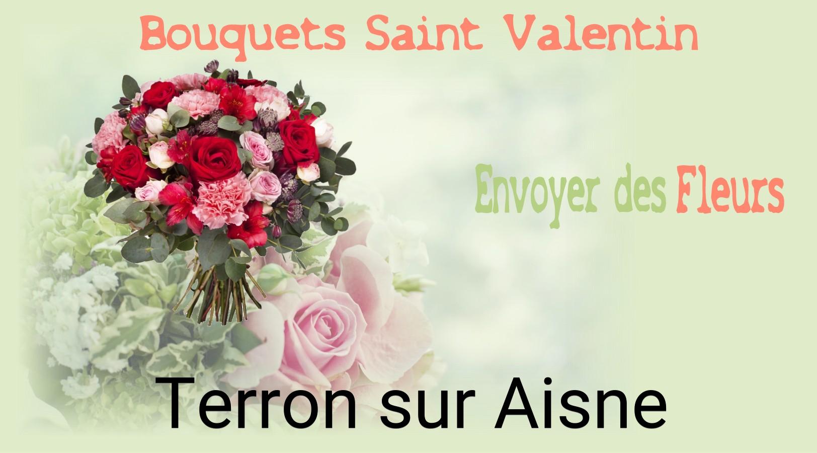 Roses de Saint-Valentin livrées à Terron-sur-Aisne